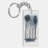Porte-clés Arbres Abstraits paisibles (Devant gauche)