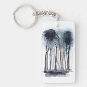 Porte-clés Arbres Abstraits paisibles