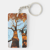 Porte-clés Arbres d'automne (Dos)