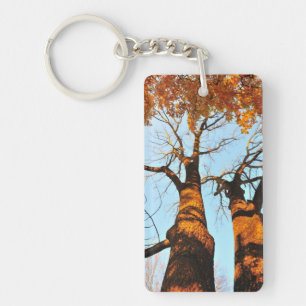 Porte-clés Arbres d'automne
