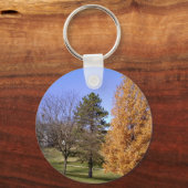 Porte-clés Arbres d'automne (Recto)