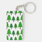 Porte-clés Arbres de Noël (Dos)