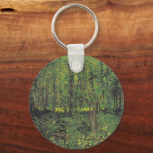 Porte-clés Arbres et sous-bois par Van Gogh (Recto)