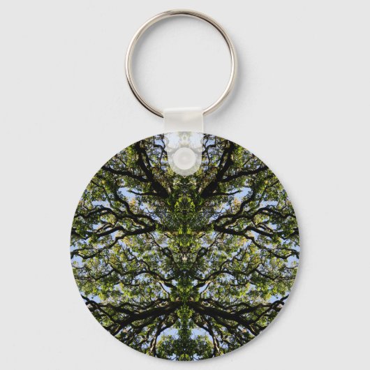 Porte-clés Arbres image miroir (Recto)