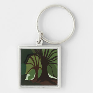 Porte-clés Arbres Nature botanique