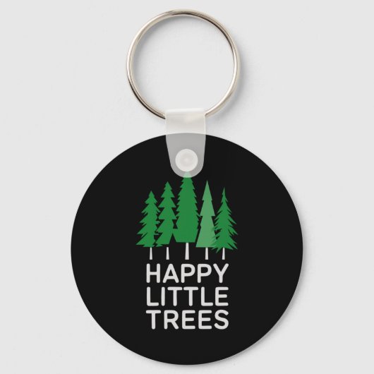 Porte-clés Arbres Petits Heureux Drôles Camng (Recto)
