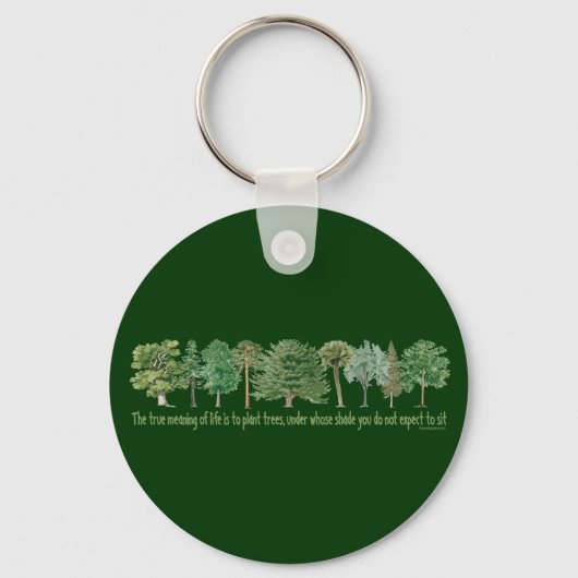 Porte-clés Arbres plantes (Recto)