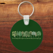 Porte-clés Arbres plantes (Recto)