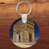 Porte-clés Arc De Triomphe la nuit (Recto)