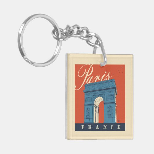 Porte-clés Arc de Triomphe | Paris, France (Devant gauche)