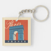 Porte-clés Arc de Triomphe | Paris, France (Dos)