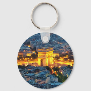 Porte-clés Arc de Triomphe, Paris, France