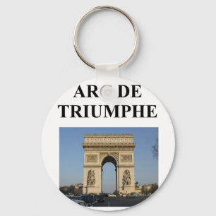 Porte-clés arc de triumphe Paris France