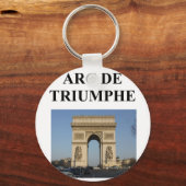 Porte-clés arc de triumphe paris france (Recto)