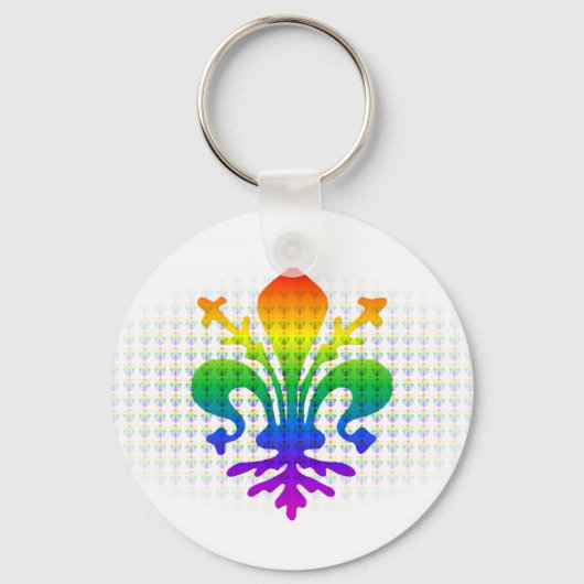 Porte-clés Arc-en-ciel (Recto)