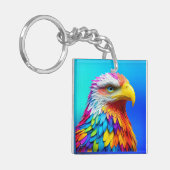 Porte-clés Arc-en-ciel Aigle-65456 (Devant gauche)