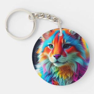 Porte-clés Arc-en-ciel Cat-68587