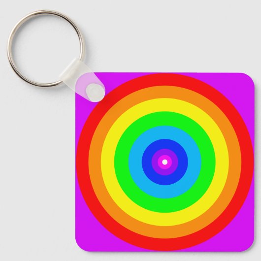 Porte-clés Arc en ciel Conception-40686 (Recto)