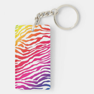 Porte-clés Arc-en-ciel de Zebra