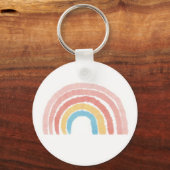 Porte-clés Arc-en-ciel pastel (Recto)