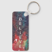 Porte-clés arc-en-ciel tie-dye (Verso)