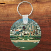 Porte-clés Arc et Skyline de Saint-Louis (Recto)