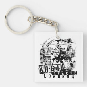 Porte-clés Arc long Apache AH-64D
