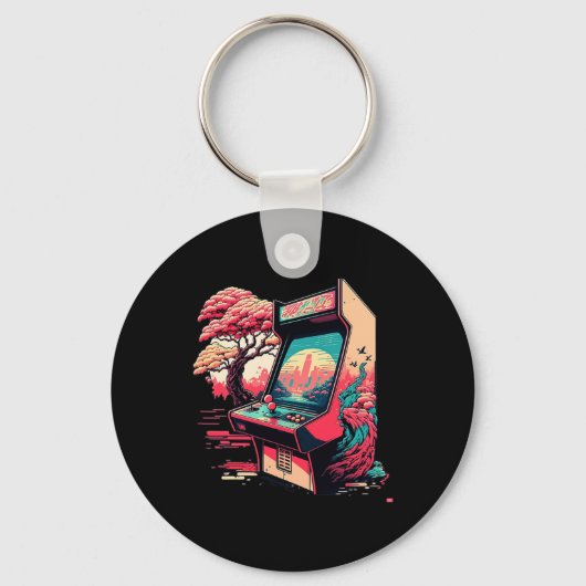 Porte-clés Arcade de jeux vidéo (Recto)