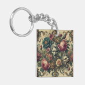 Porte-clés Arcane Atelier - Signature gothique (Devant gauche)