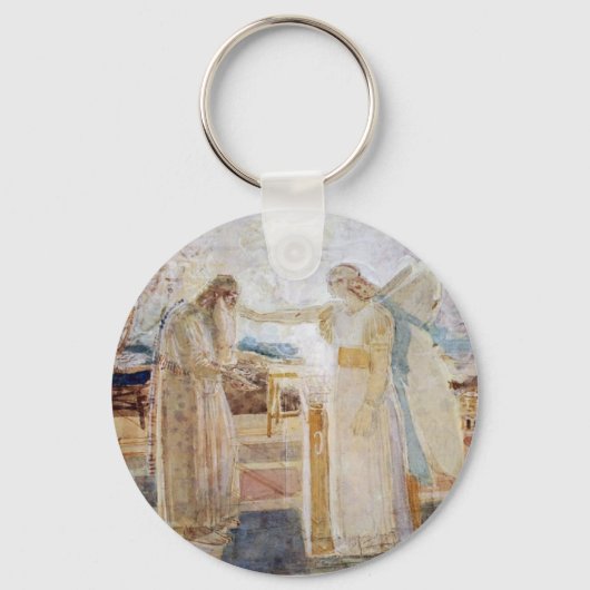 Porte-clés Archange Gabriel, Porte - clé (Recto)