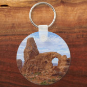 Porte-clés Arche de la tourelle au Parc national des Arches,  (Recto)