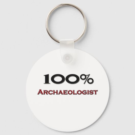 Porte-clés Archéologue à 100 % (Recto)