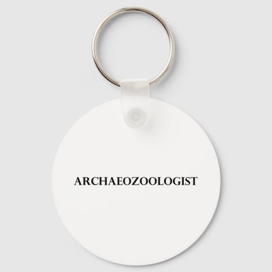Porte-clés Archéozoologue (Recto)