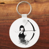 Porte-clés Archer féminin (Recto)