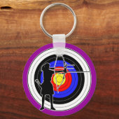 Porte-clés Archery & target 2 (Recto)