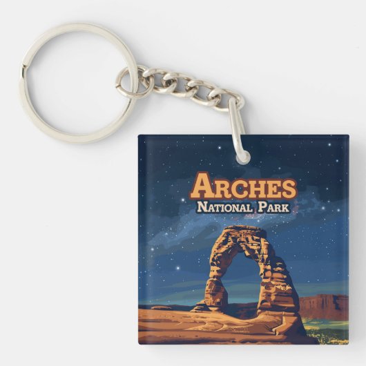 Porte-clés Arches Parc National Utah Delicate Arch Moab (Devant)