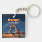 Porte-clés Arches Parc National Utah Delicate Arch Moab (Dos)