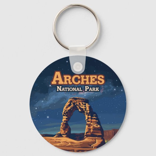 Porte-clés Arches Parc National Utah Delicate Arch Moab (Recto)