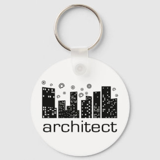 Porte-clés Architecte Bâtiments design Cool!