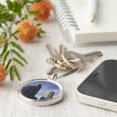 Porte-clés Architecture de Boston du centre (Côté)