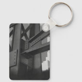 Porte-clés Architecture de gratte-ciel de construction en aci (Verso)