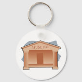 Porte-clés Architecture de musée classique (Verso)