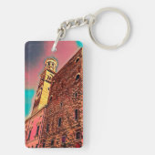 Porte-clés Architecture en Italie (Dos)