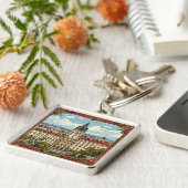 Porte-clés Architecture européenne ornée (Côté)