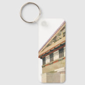 Porte-clés Architecture grecque vintage, Temple d'Athéna (Recto)