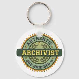 Porte-clés Archiviste authentique