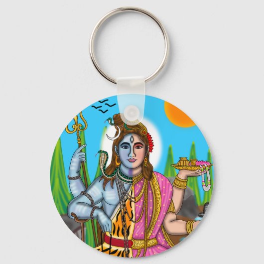 Porte-clés Ardhanarishvara (Recto)