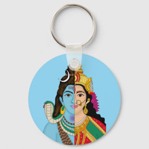 Porte-clés Ardhanarishwara