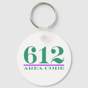 Porte-clés Area Code 612