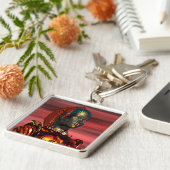 Porte-clés ARES - CYBORG PORTRAIT EN SUNSET / Science Fiction (Côté)